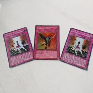 Yugioh 3 holographic cards